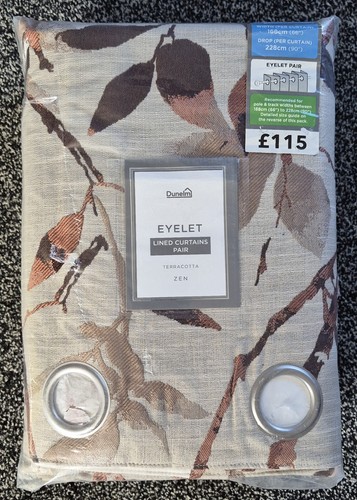 Dunelm lined eyelet - dunelm, curtains