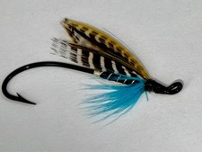 3 x Blue Charm Single  Hook