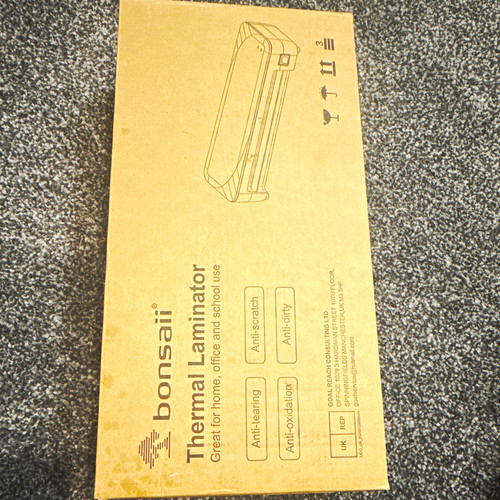 Bonsaii thermal laminator - thermal,