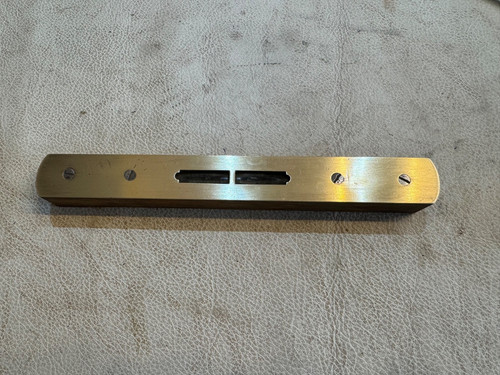 Vintage named brass - named, 8”