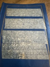 Vintage Cigarette Card Album