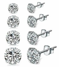 Trendy Surgical Steel Cubic