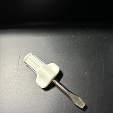 1 x JANOME GENUINE SMALL NEEDLE PLATE WING SCREWDRIVER  820832005 HANDY TOOL