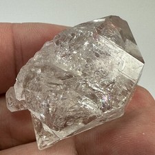 Herkimer Diamond Type Quartz Crystal Group Ghazni Afghanistan 22 Grams