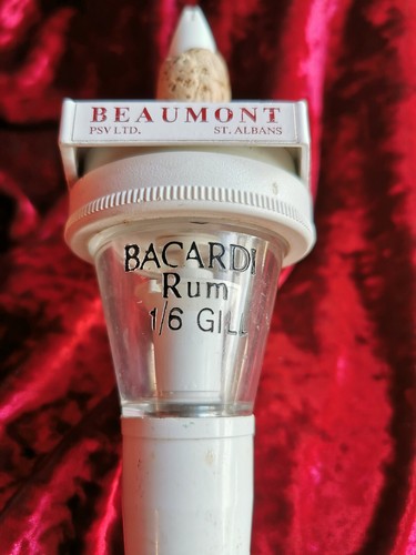 Vintage bar optic bacardi - vintage,