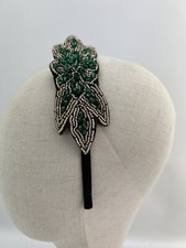 BABEYOND 1920's Headpiece Green BNIB