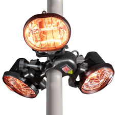 Dellonda DG177 Folding Parasol Gazebo Patio Outdoor  Infrared Heater 1350W 230V