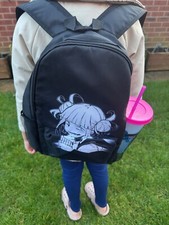 Girls Boys Animated Backpack Kids Students Travel School Rucksack Shoulder Bag