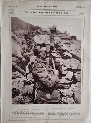 1916 wwi ww1 print - 1916,