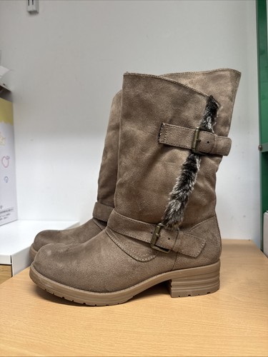 Joe browns taupe suede mid - joe,