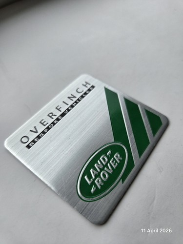Metal badge for - , land