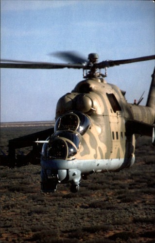 Russian attach - mi-24,