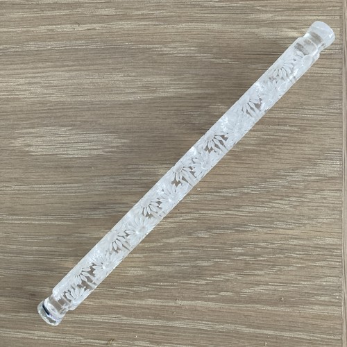 Acrylic embossed rolling pin - acrylic,