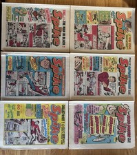 SPIKE Comics 1983 No. 5, 7, 10, 11, 12, 13