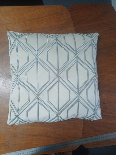 Cream velvet silver grey - 2x,