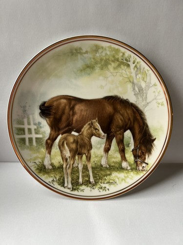 Collectable horse with - with, foal