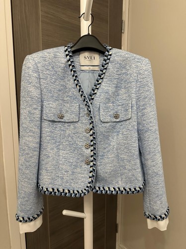 Designer tweed jacket new with - tweed,