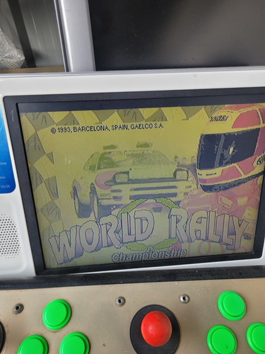 World rally arcade - rally.,