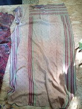 Vintage Kantha Quilt Indian Reversible Throw Handmade