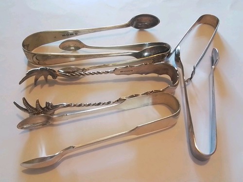Job lot 6vintage epns sugar - 6vintage,