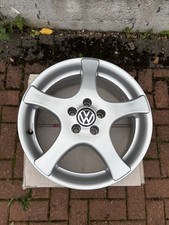 1J6071491666 Genuine VW Beetle/ Golf MK4 / Bora Reggae Alloy Wheels 16" USED OEM