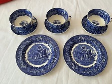 Beautiful Authentic Wedgewood Ferrara Etruri Boat Pattern