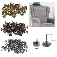 Decorative Upholstery Nails Tacks Studs Pins in 3 Colour Finishes for Furniture