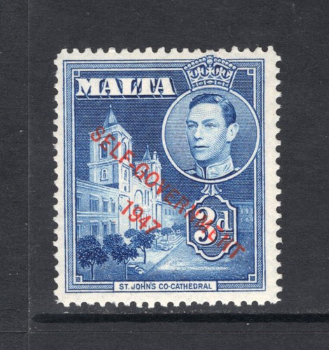 M15418 malta 1948 sg240var - m15418,