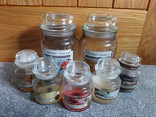 Empty yankee candle jars - yankee,