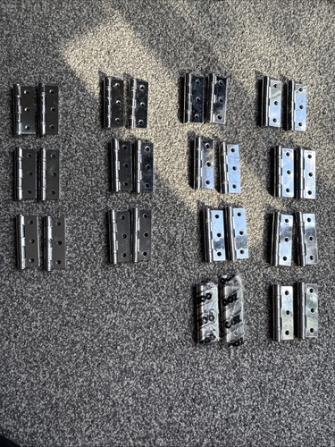 Internal door hinges - hinges, polished
