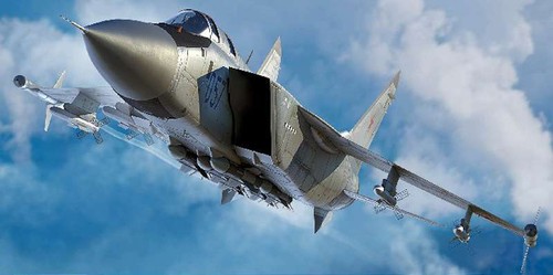 Russian mig31m foxhound - 1/72,