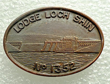 Scotland Masonic Token - Lodge Loch Shin No. 1352 - Scottish Penny Coin