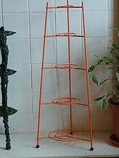 Vintage Retro Atomic Pan Stand