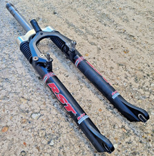 RST 281 Bicycle Suspension Forks 1 1/8" 26" wheel black retro bike bicycle mtb