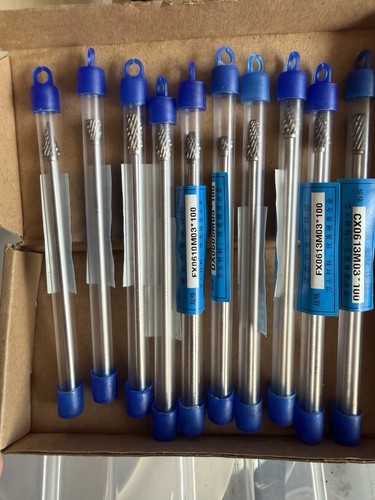 10pc extra long carbide - 10pc, rotary