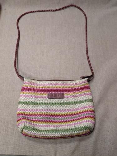 Tula woven straw crossbody - tula,