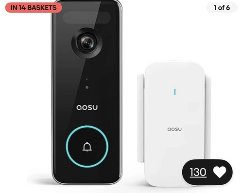Aosu video doorbell wifi - video,