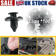 100X 8mm Plastic Rivet Trim