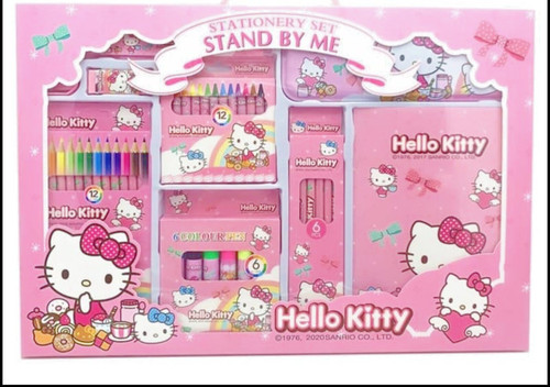 Kids 42pcs kitty stationary - kids,