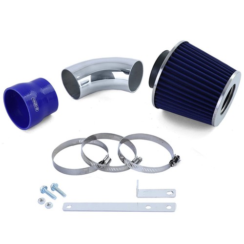Blue air intake sports filter - air,