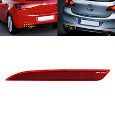 Left Red Lens Rear Bumper Reflector For Vauxhall Astra J VI 5 Door Hatch 2009-12