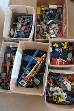 old diecast model cars including Matchbox, Corgi and Dinky toys