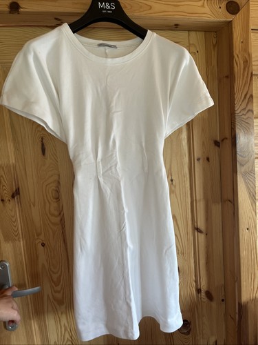 Zara dress white size medium - zara,