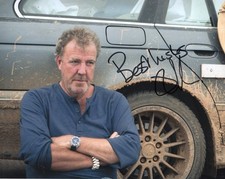 JEREMY CLARKSON SIGNED PHOTO (4) TOP GEAR