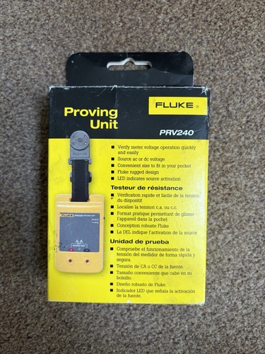 Fluke prv240 proving - fluke,