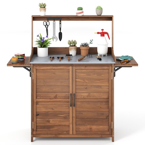 Outdoor potting bench - potting, tabletop