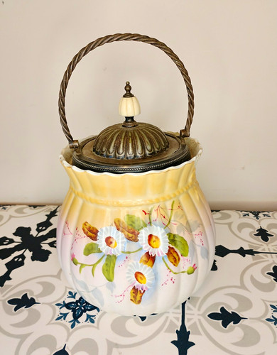 Vintage victorian ceramic - , hand