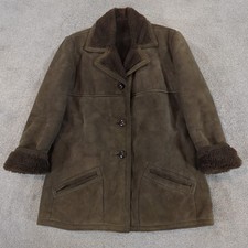 Vintage Sheepskin Coat Jacket