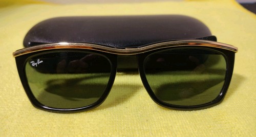 Ray ban black gold - gold, vintage
