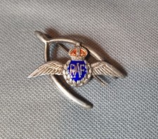 Vintage RAF Silver & Enamel